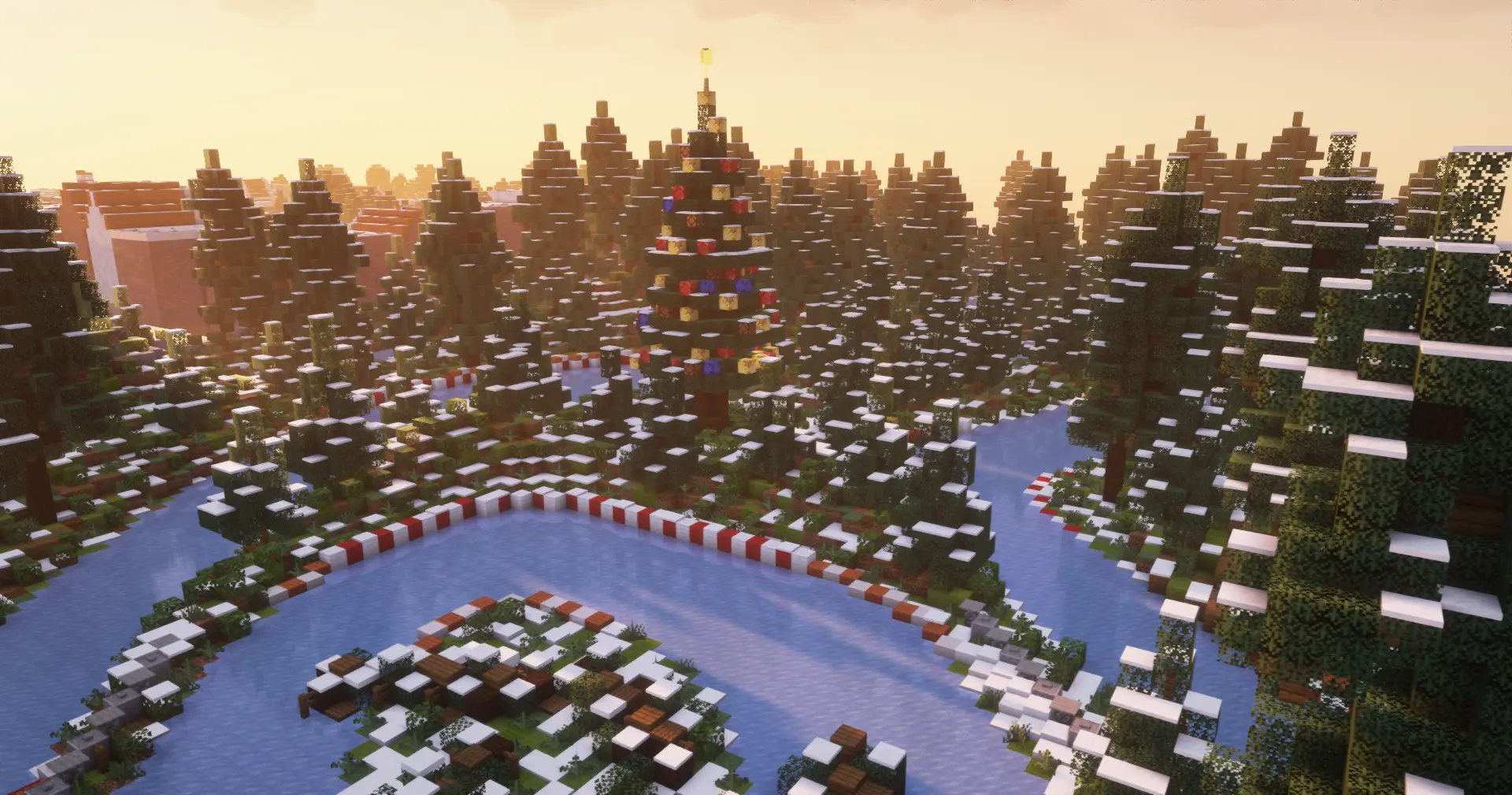 Kerst Minigames -  Bos